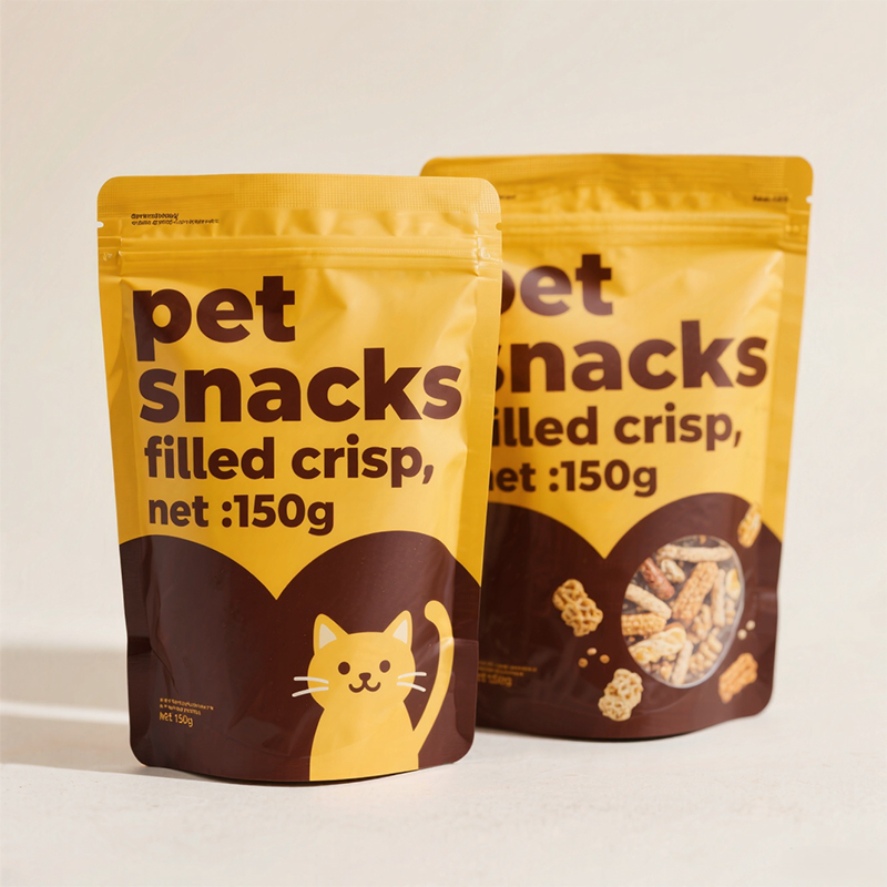 Bolsas stand-up personalizáveis ​​premium para alimentos para animais de estimação